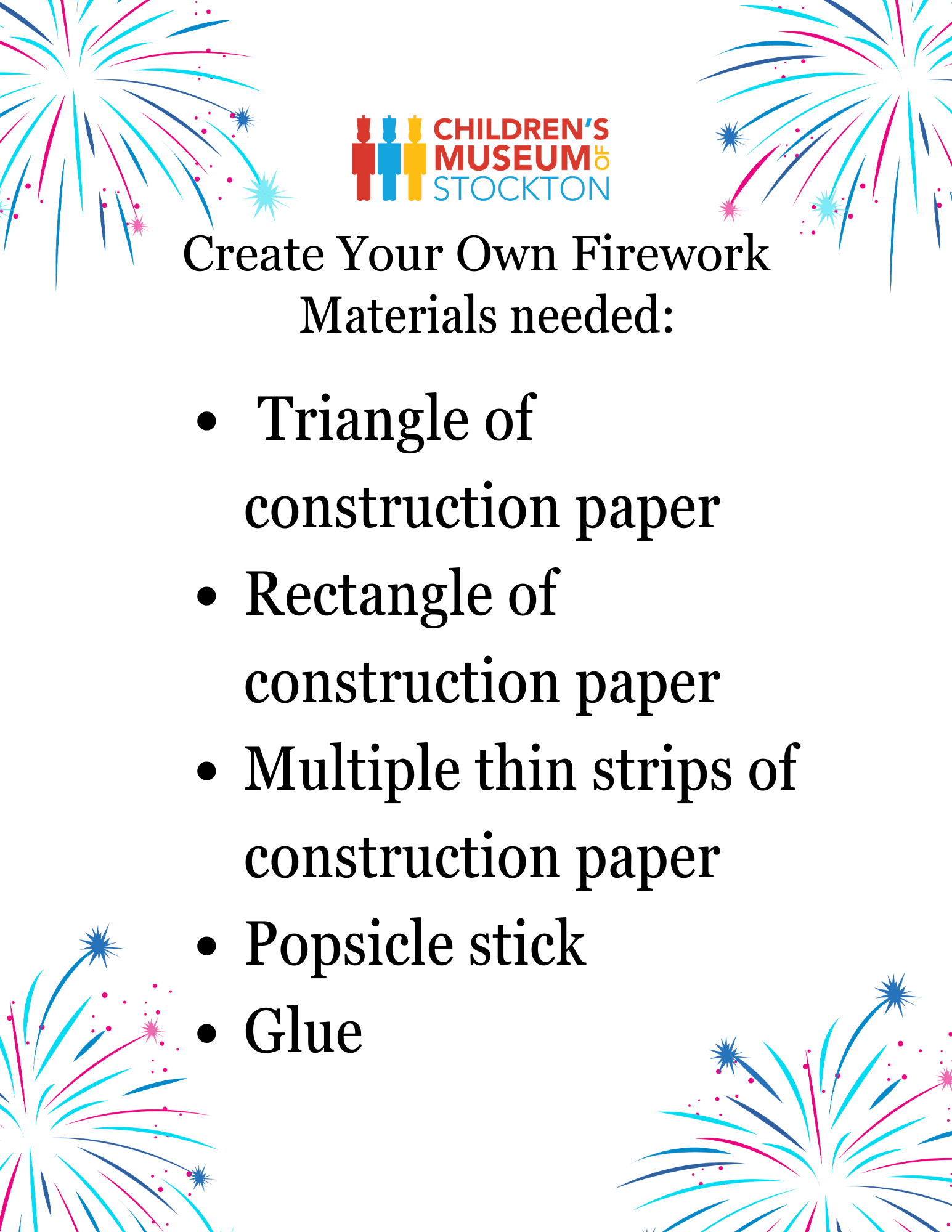 Firework Materials