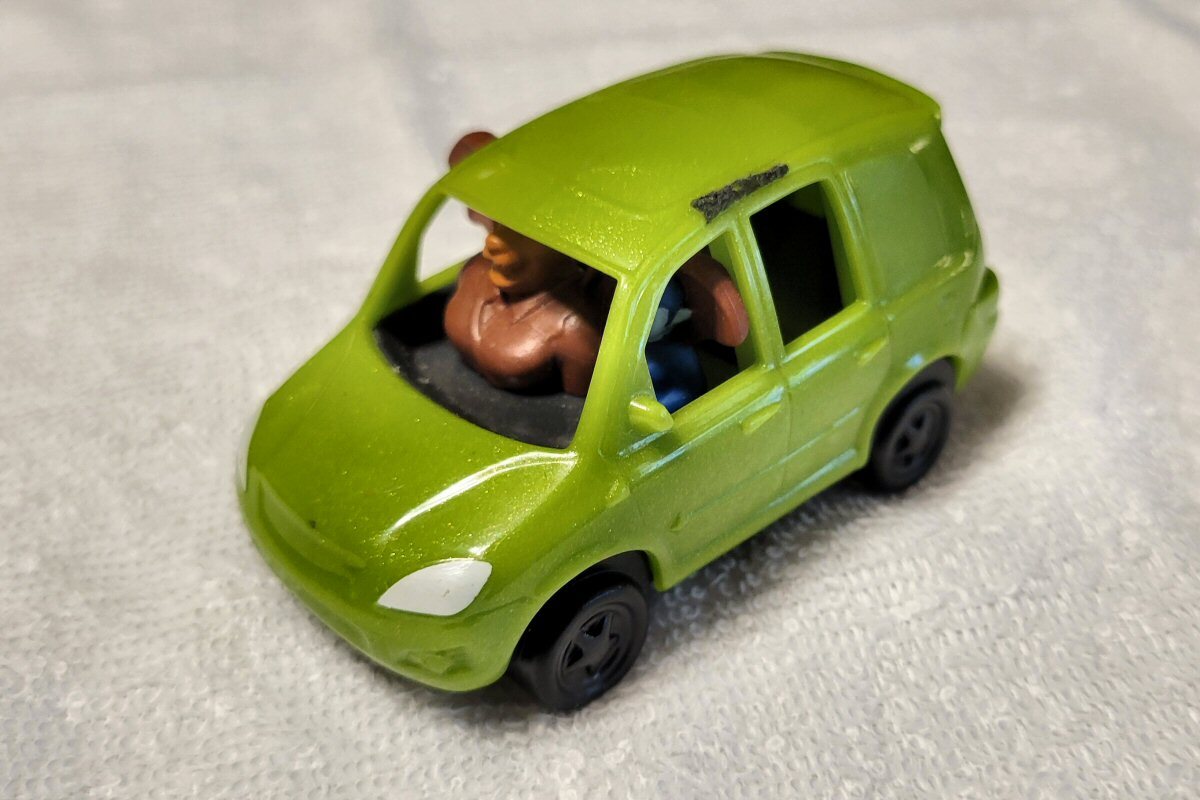 2020 McDonald's Happy Meal Laurel Lightfoot Green Van - 1:64 scale