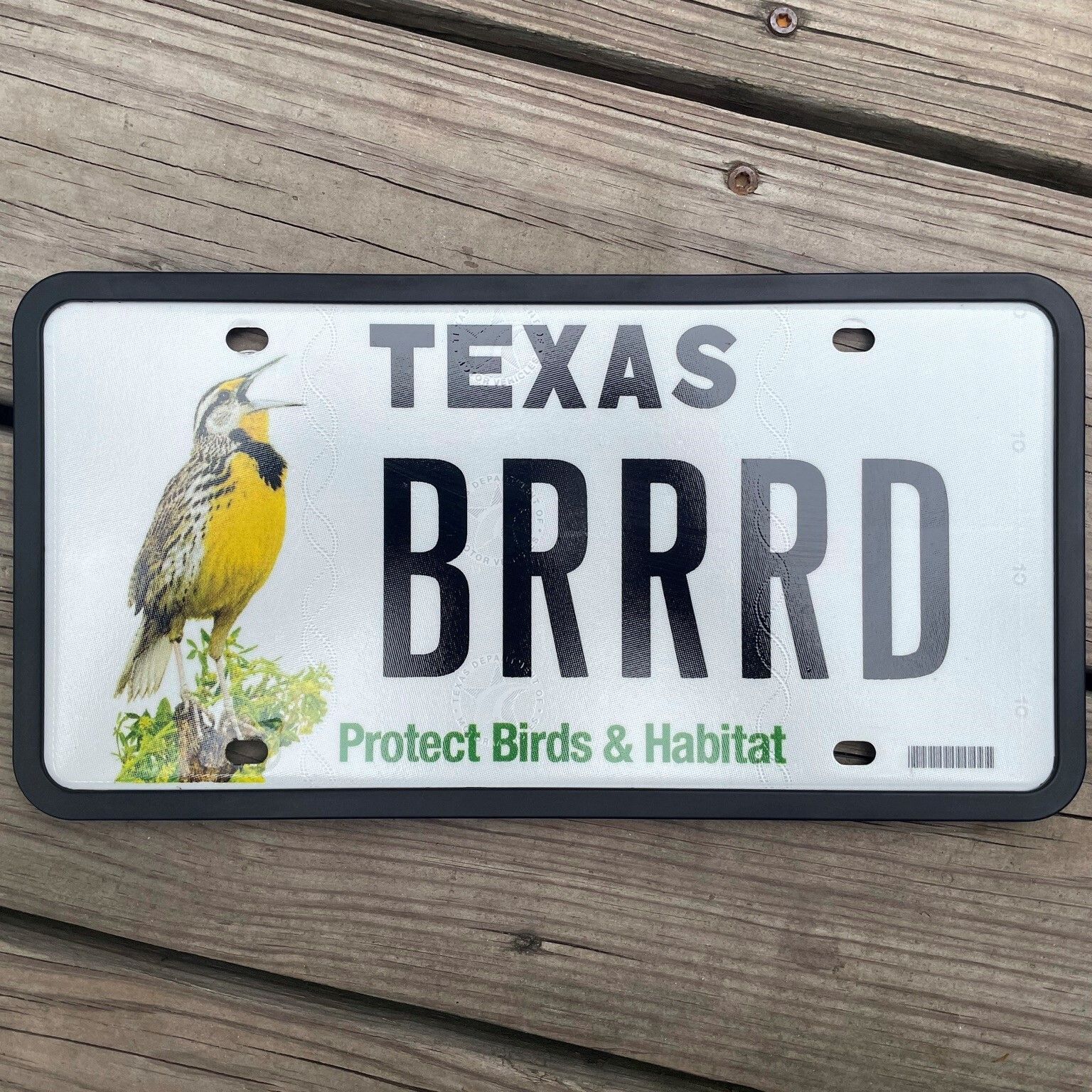 Get your conservation license plate