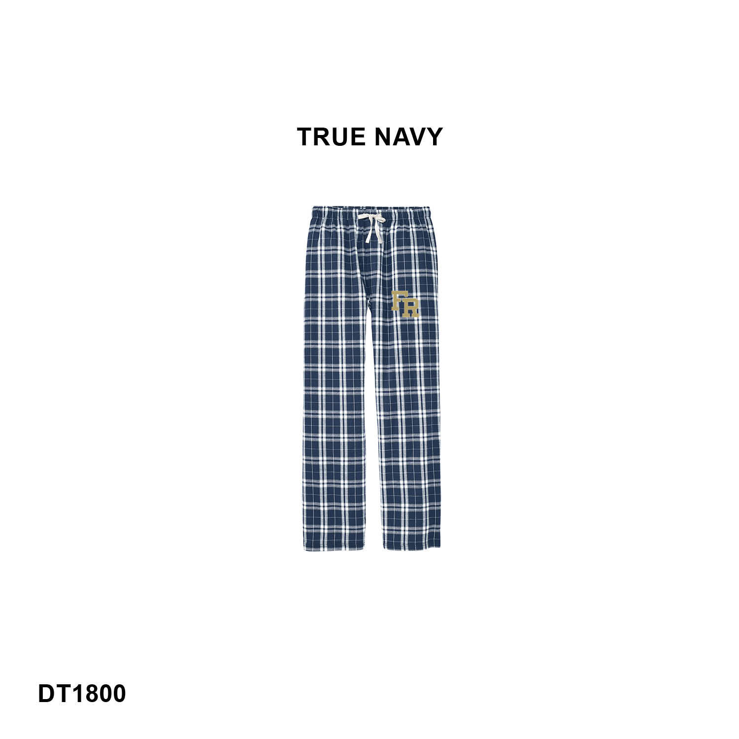 FR LOGO - District® Flannel Plaid Pant