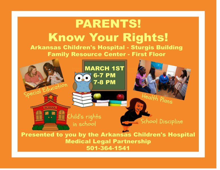 Parents! Know Your Rights!