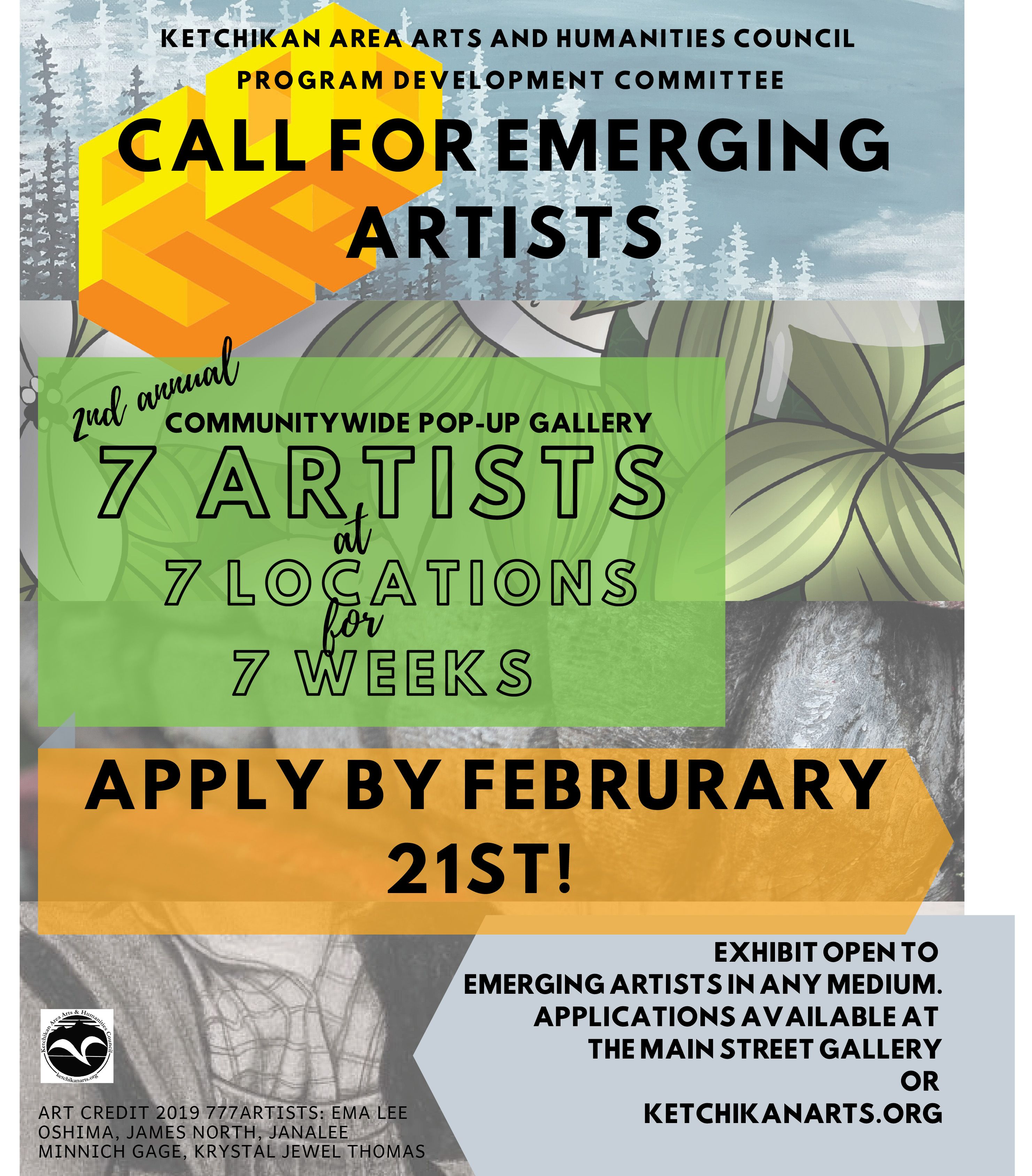 Pop-Up Gallery Application Deadline