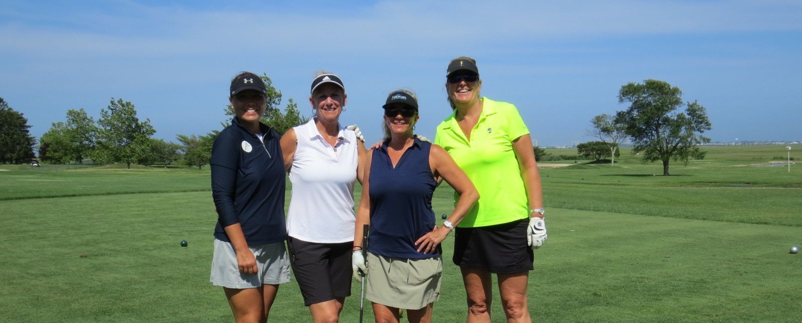 Participants in the annual Go Blue for CASA Golf Tournament