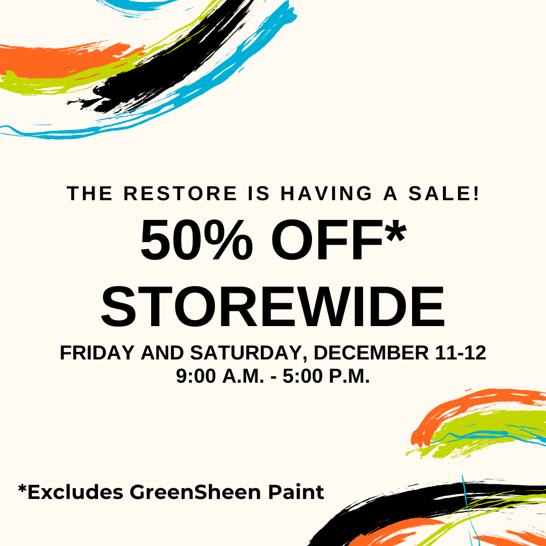 ReStore 50 Off Sale Event Calendar Habitat for Humanity of Benton County