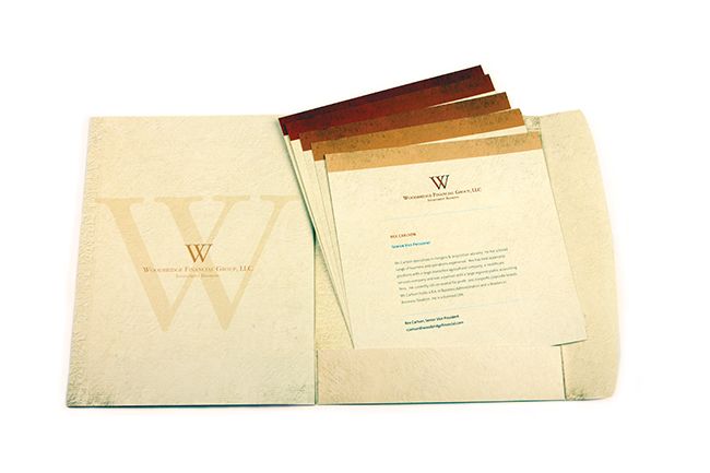 Woodbridge Financial Pocket Folder