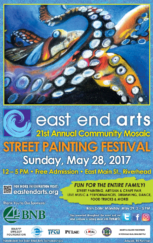 East End Arts Calendar Upcoming Events