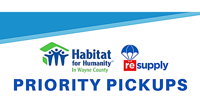 Resupply and Habitat for Humanity in Wayne County Partnership