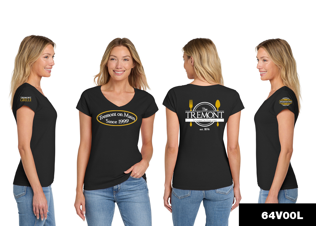 The Tremont Gildan Softstyle® Women's Fit V-Neck T-Shirt