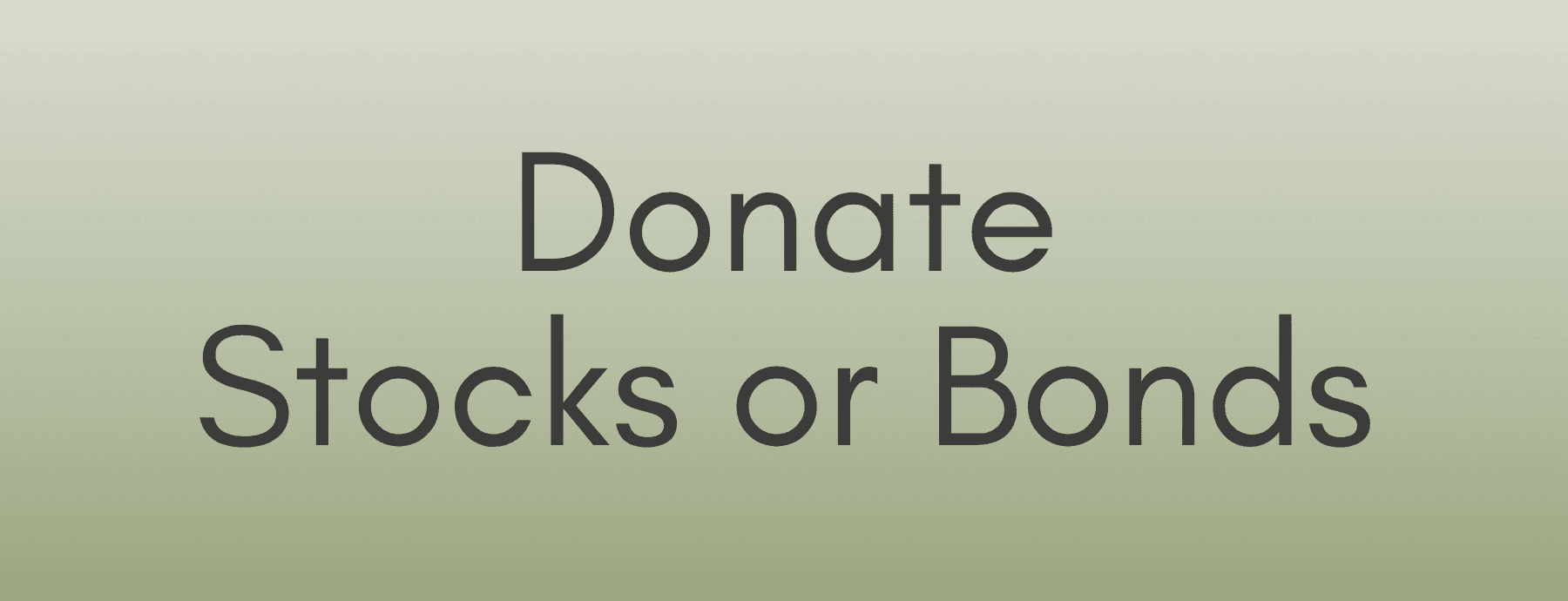Donate Stock