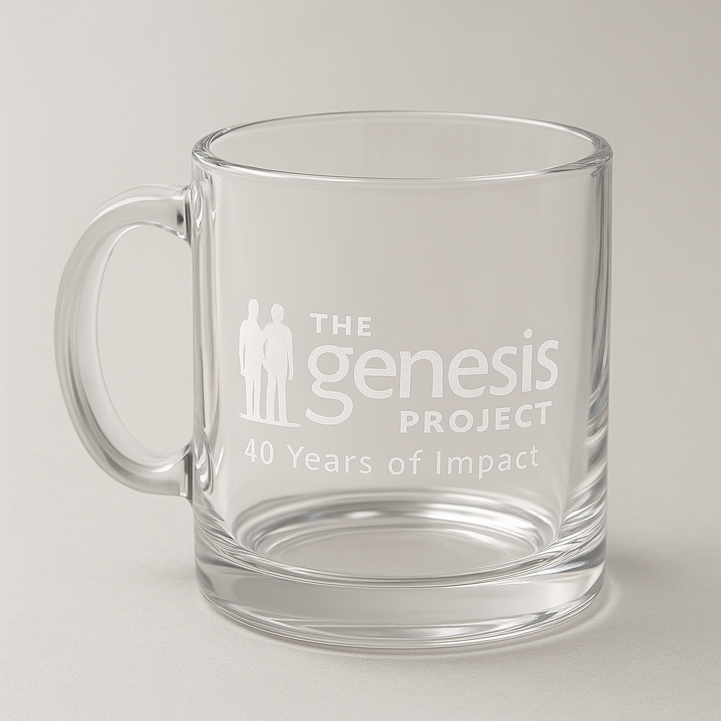 40th Anniversary Glass Mug
