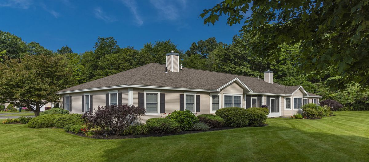 Exterior shot of cottage