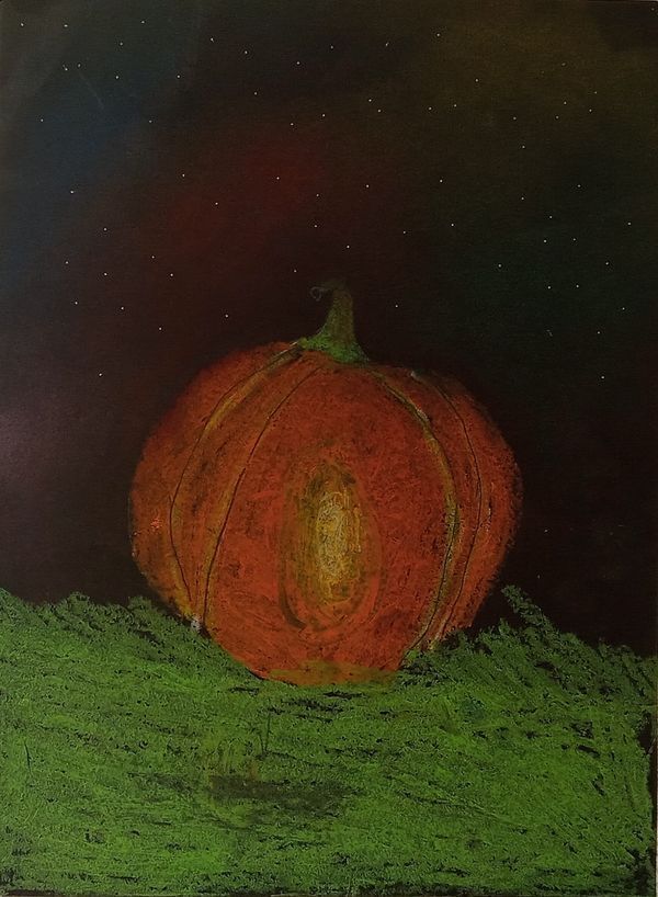 "Galaxy Pumpkin" by Mason Olson