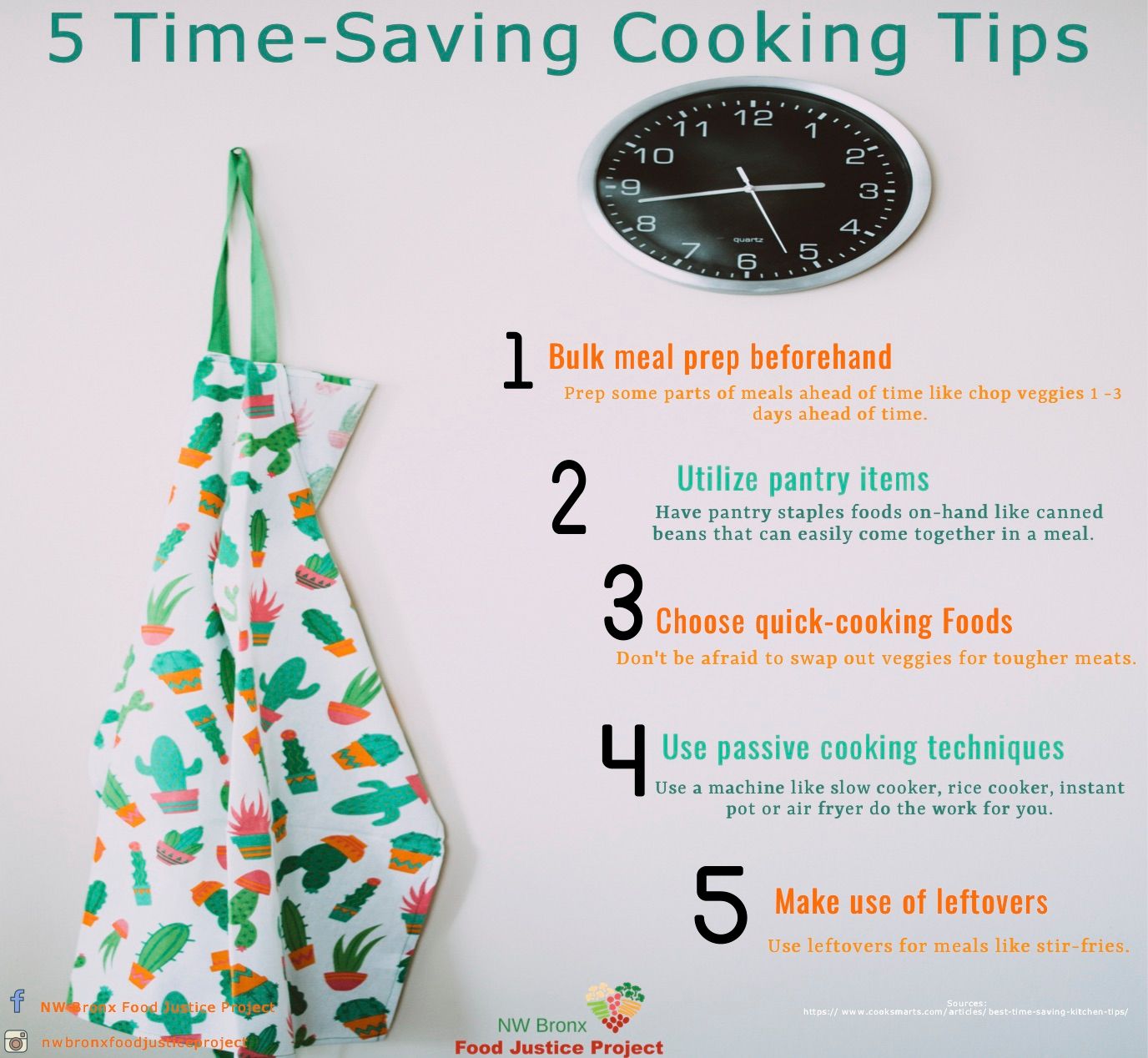 5 Time-Saving Cooking Tips