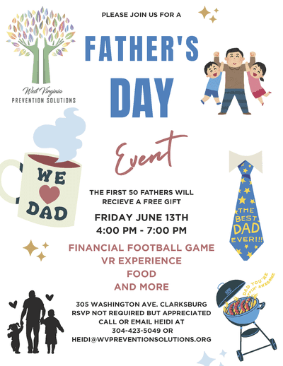 Free Community Father's Day Event in Harrison County WV