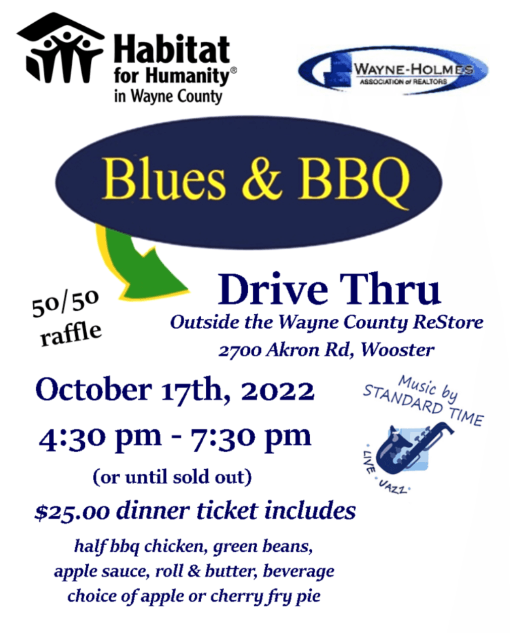 BBQ, Chicken, fundraiser, habitat for humanity, affordable housing