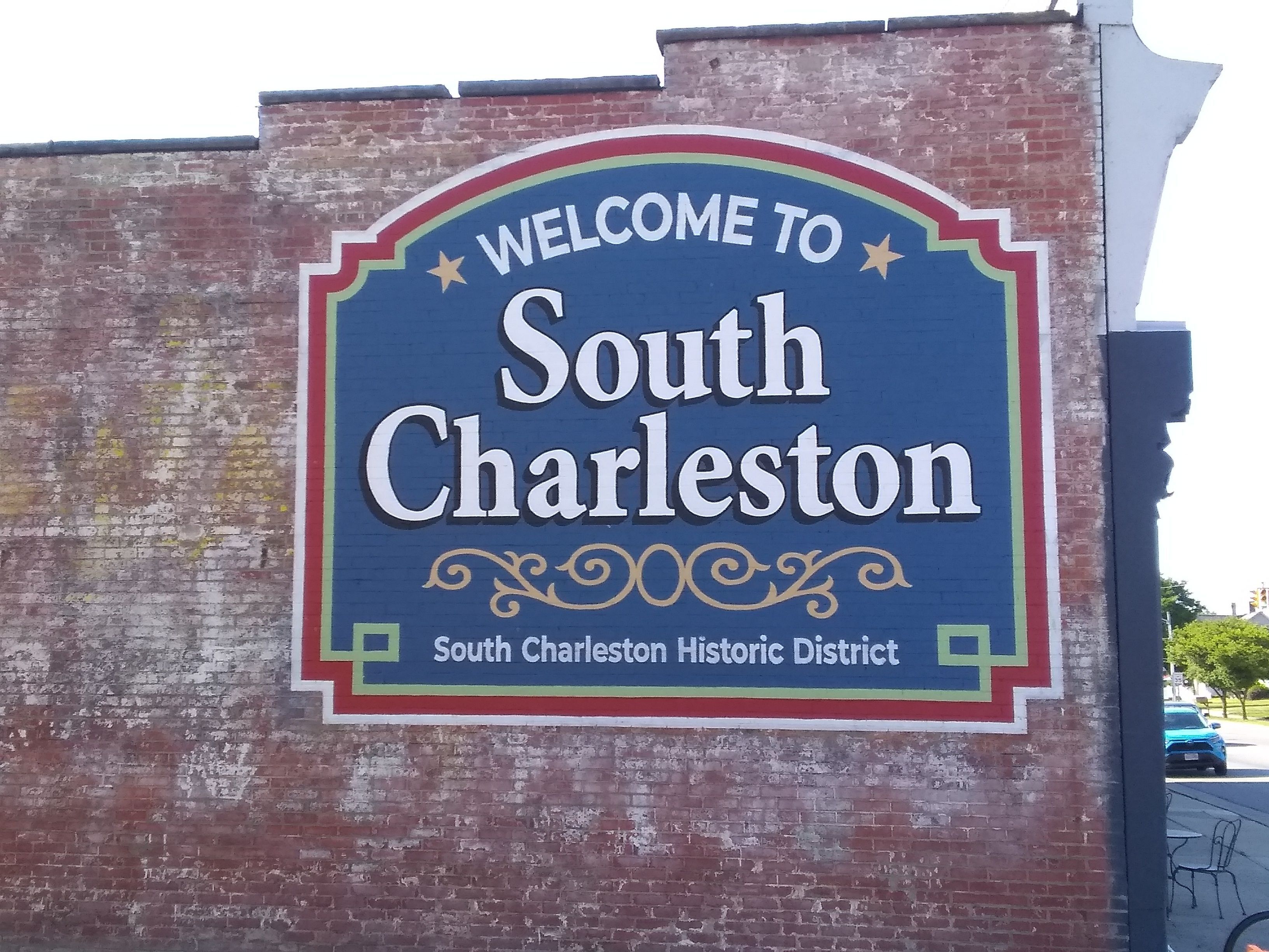 Gateway Mural to South Charleston Historic District Now Complete