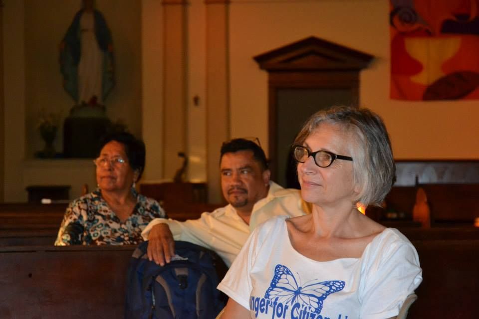 At St. Mary's Church during the fast for Not One More Deportation, July 2013.  (Photo courtesy Casa Latina)