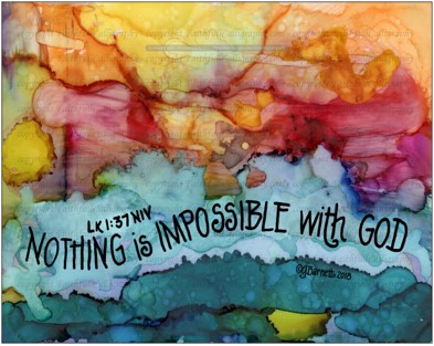 NOTHING IMPOSSIBLE (Luke, Encouragement, Faithwalk, Service/Ministry)