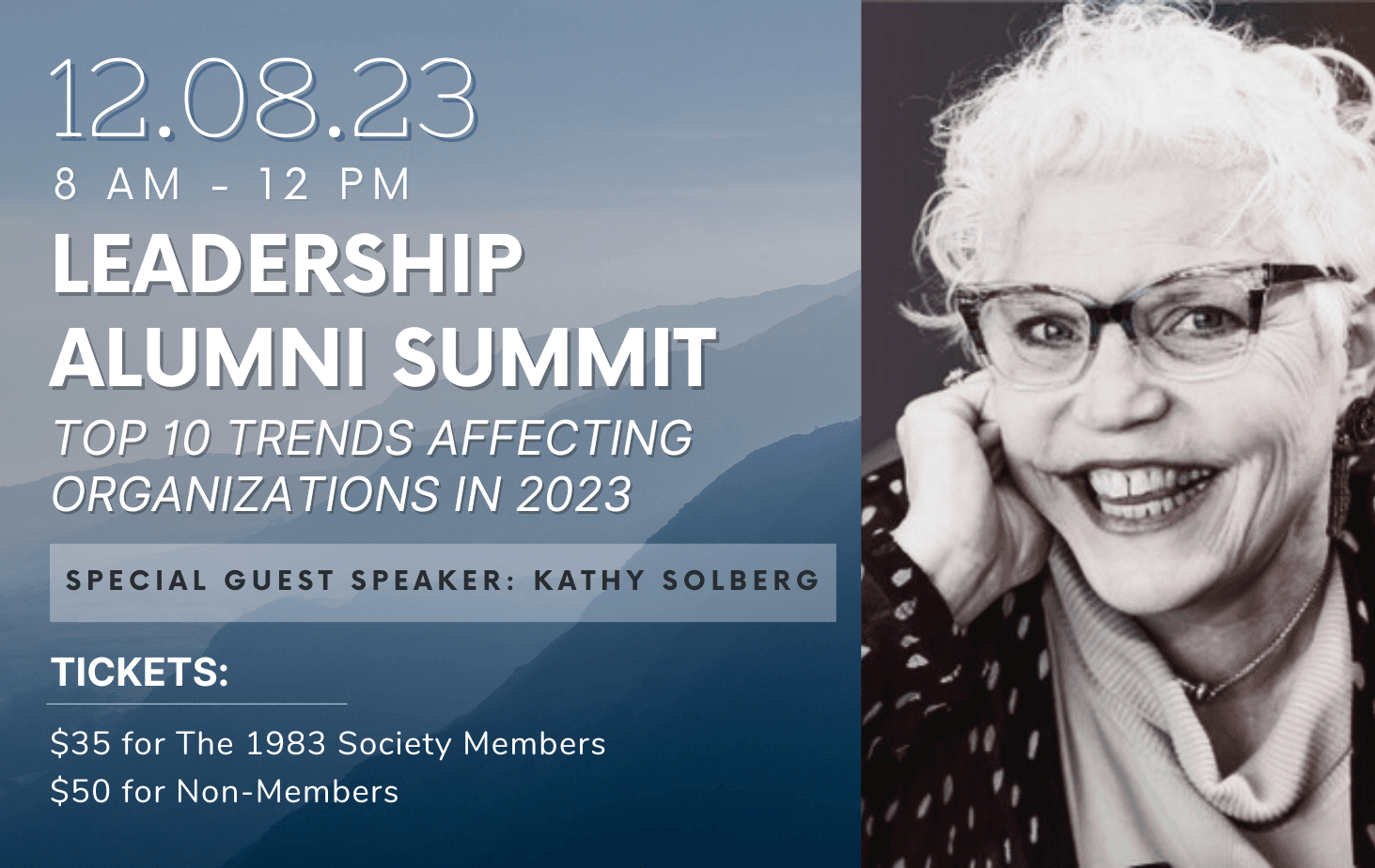 Register for our Leadership Alumni Summit