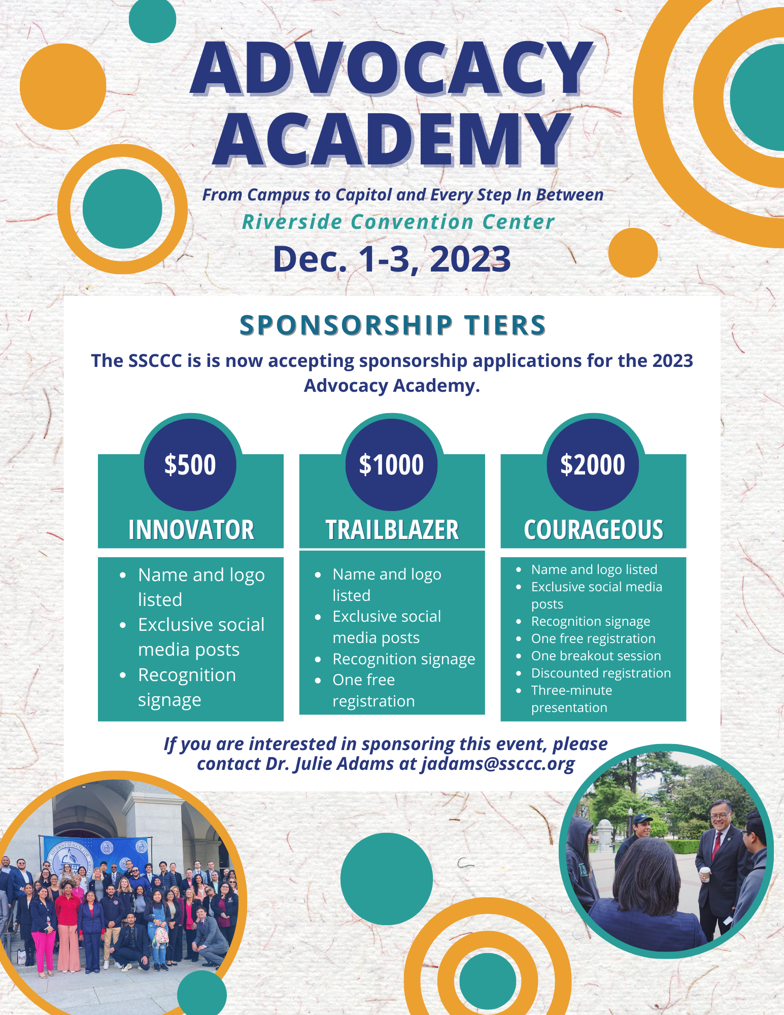 Sponsorship - Advocacy Academy