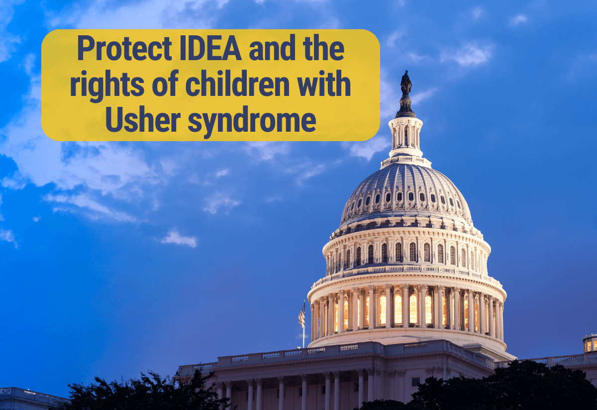 Federal cuts threaten IEP protections for kids with Usher syndrome