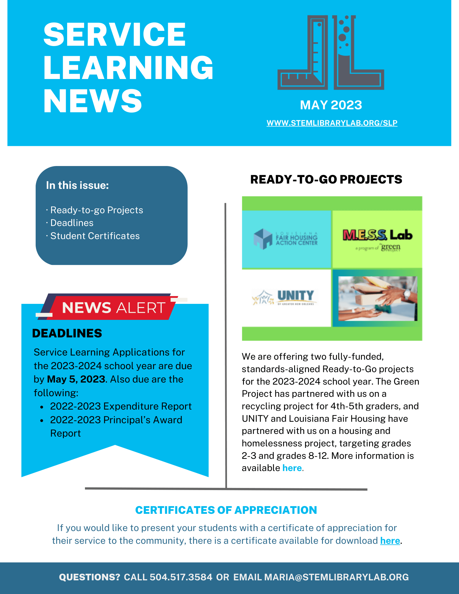 Past SLP Newsletters