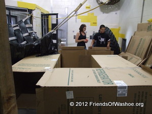 Setting up a Cardboard Maze