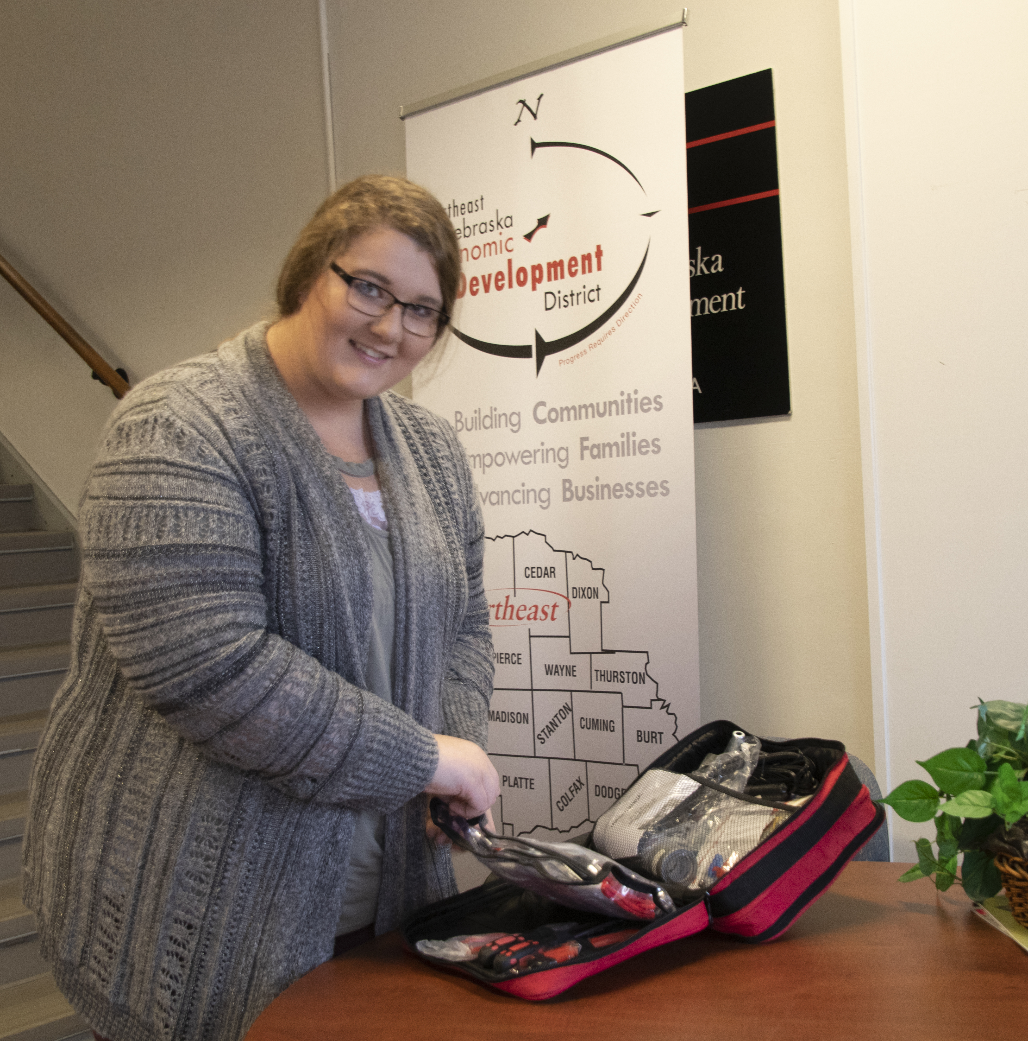 Northeast Nebraska Economic Development District promotes staff safety