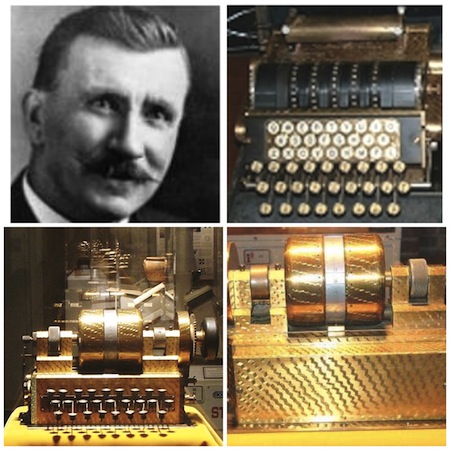 1952: Inventor Edward Hebern died.