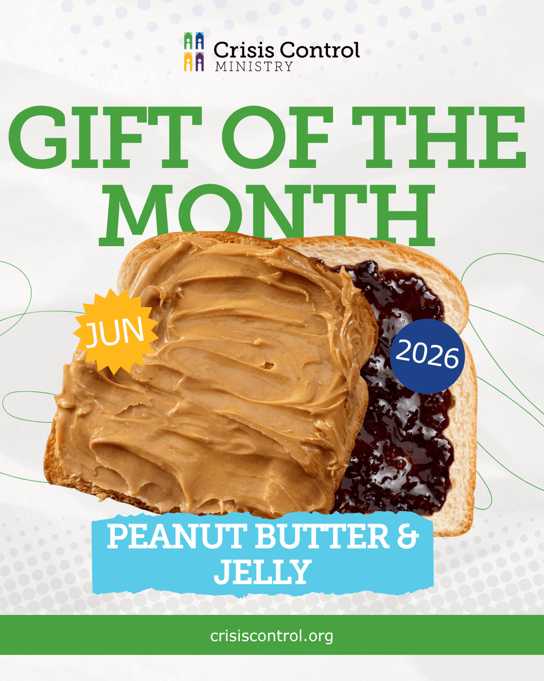 June 2026 Gift of the Month - Peanut Butter and Jelly