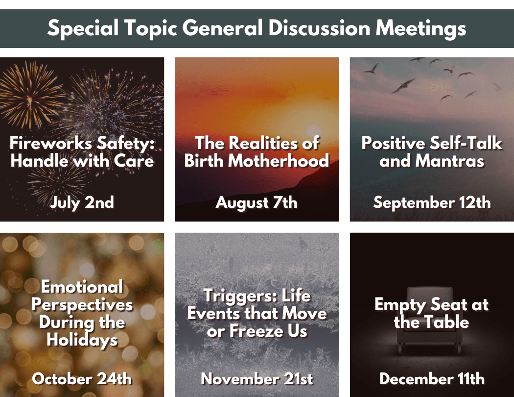 Special Topic General Discussion Meetings