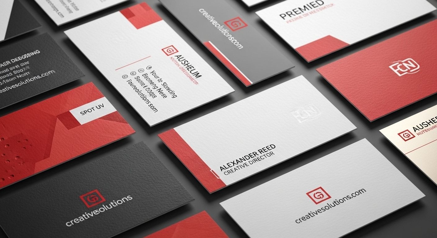 Professional business card printing services for small businesses and brands in Bellevue & Seattle.