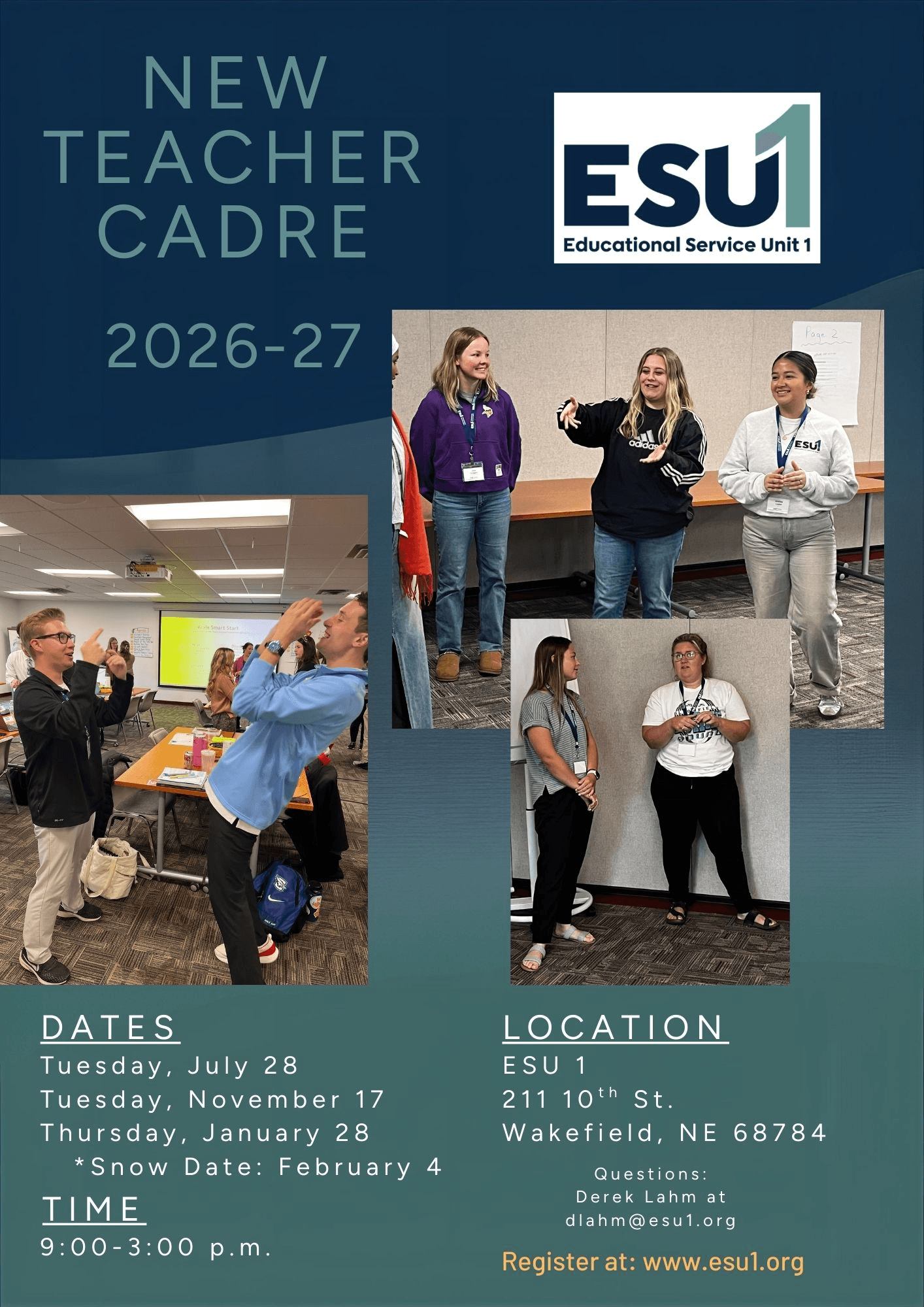 New Teacher Cadre 2026-27