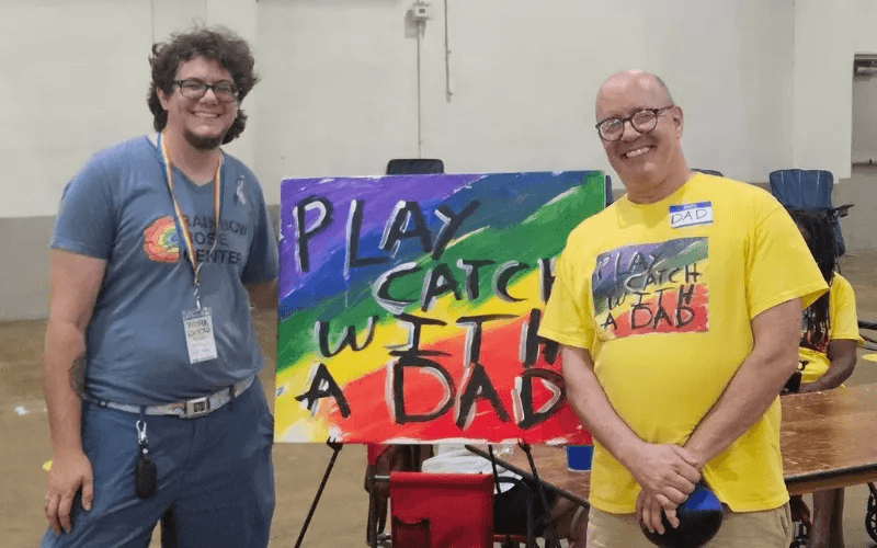 Play Catch With A Dad at York County Pride