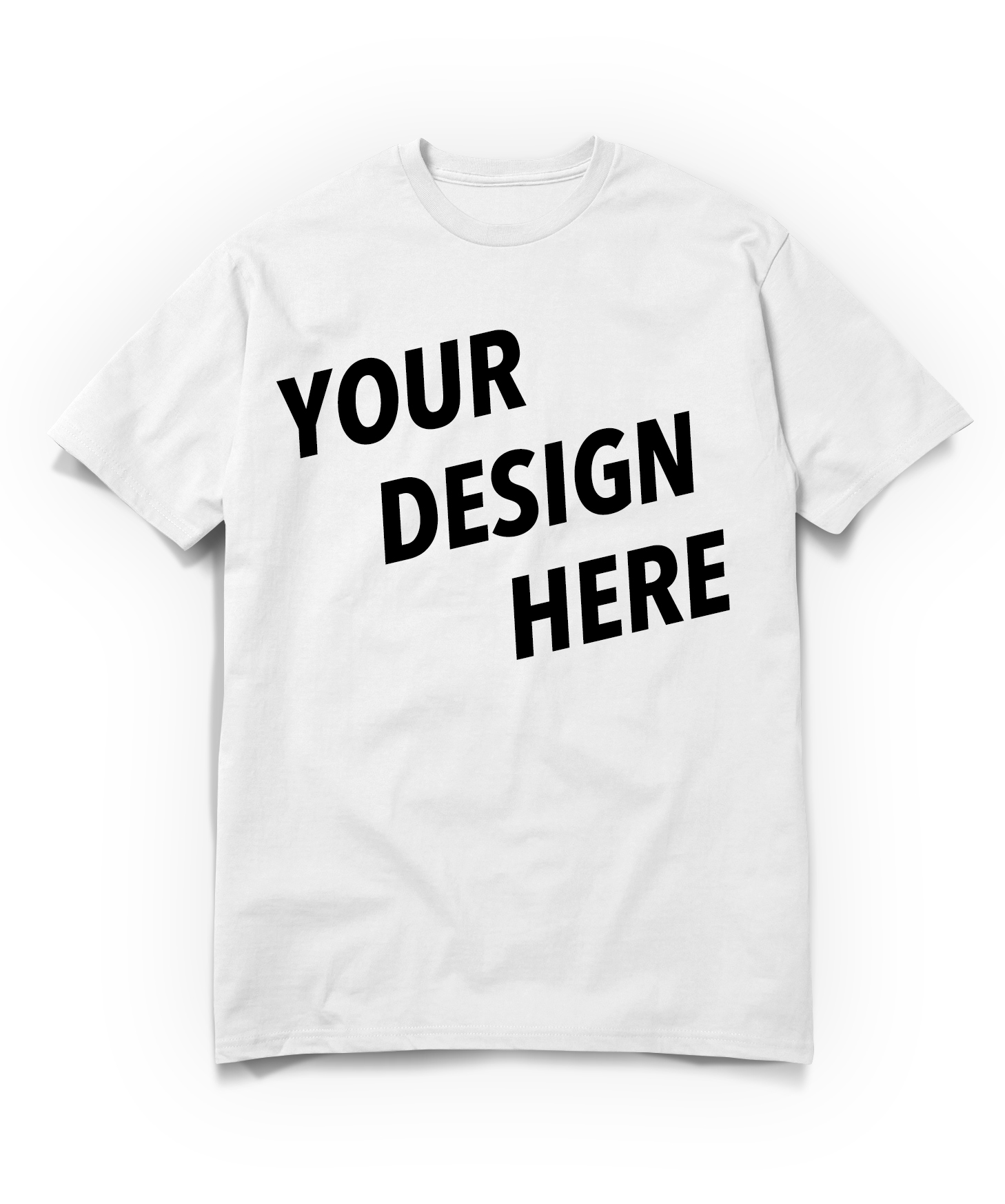 Small Quantity (1-25) Custom T-Shirt - Add Your Design