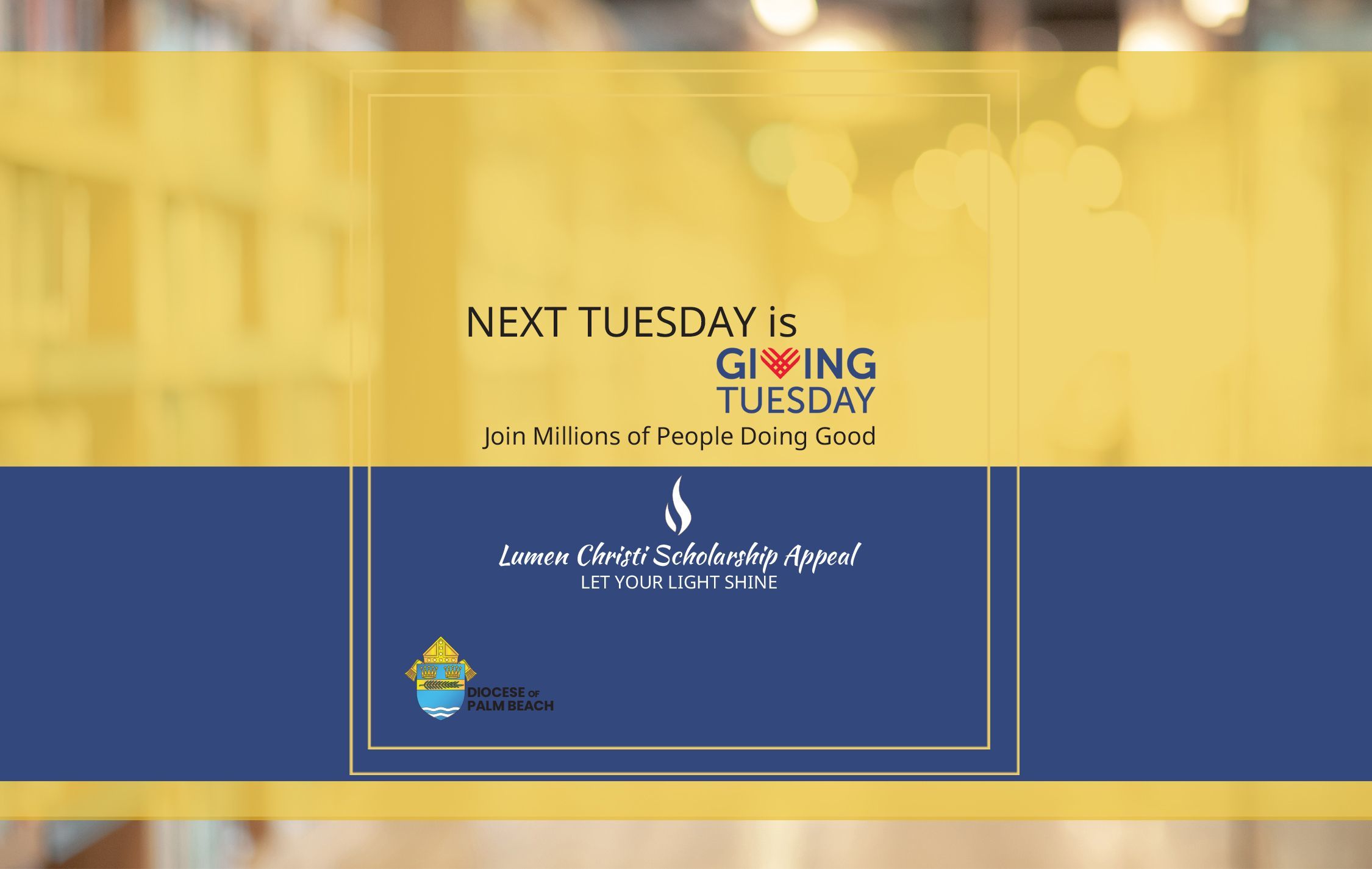 Next Tuesday is Giving Tuesday