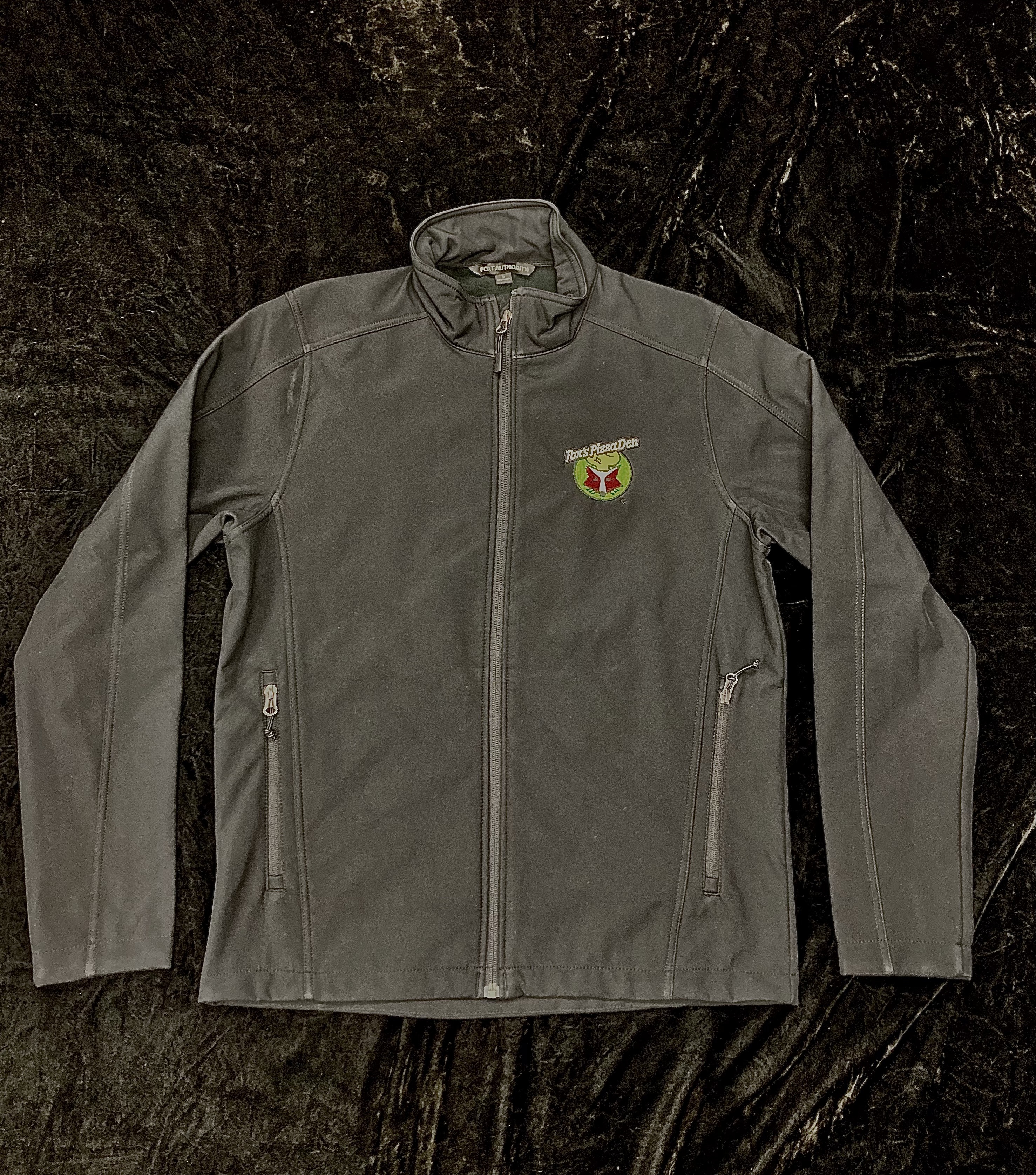 SALE Fox's Logo - Small Black Full-Zip Jacket