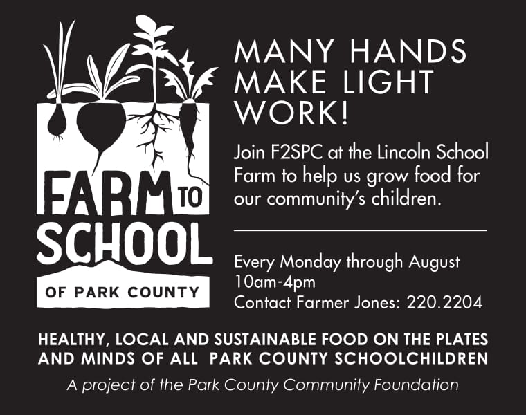 Mondays at the Lincoln School Farm - Farm to School of Park County