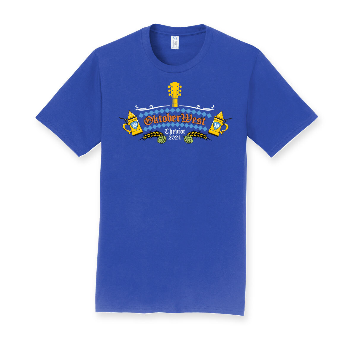 OktoberWest - Royal Blue Shirt (Adult)