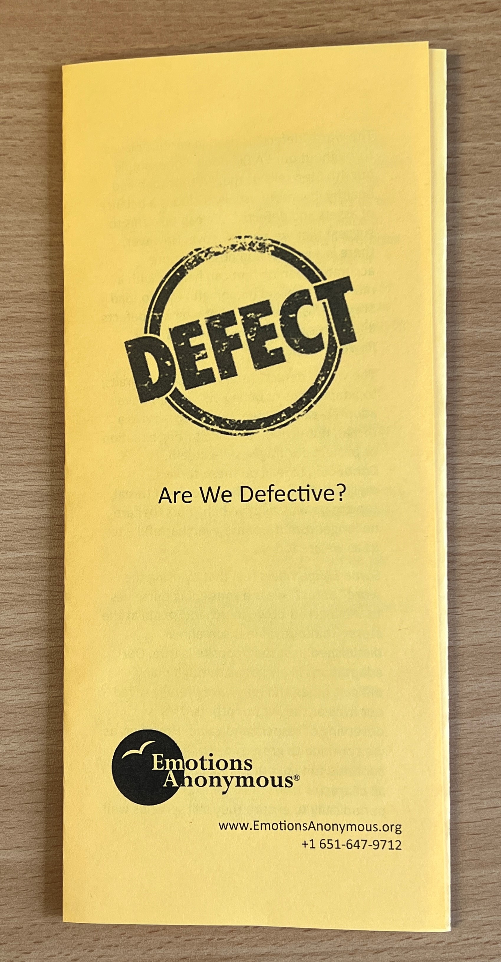 #106 — Are We Defective? (New: February 2023)