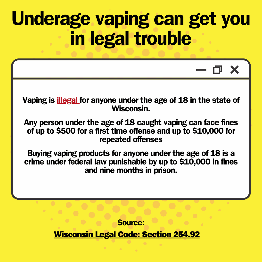 Vaping and legal trouble