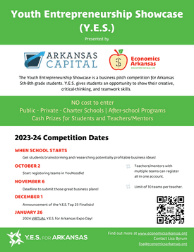 flyer for 2023-24 YES Competition