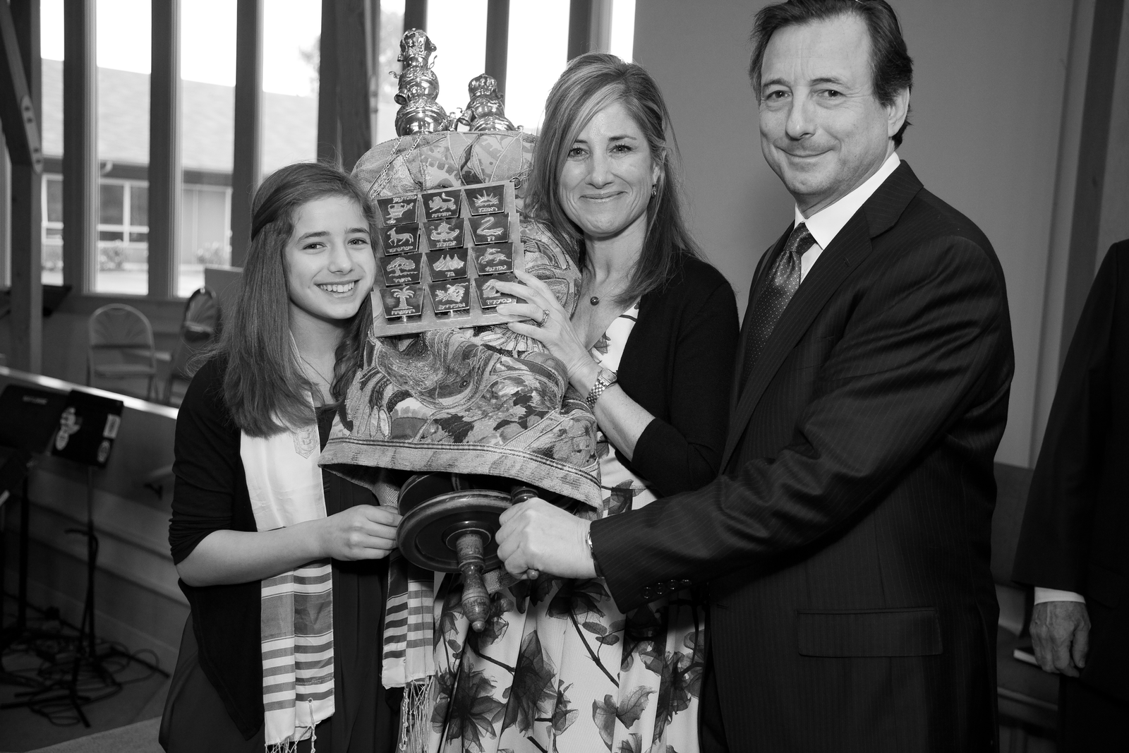Patty and family at her daughter's bat mitzvah.