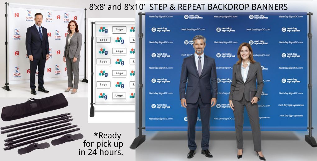 Step + Repeat Banner
