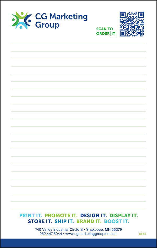 5x8 Notepad