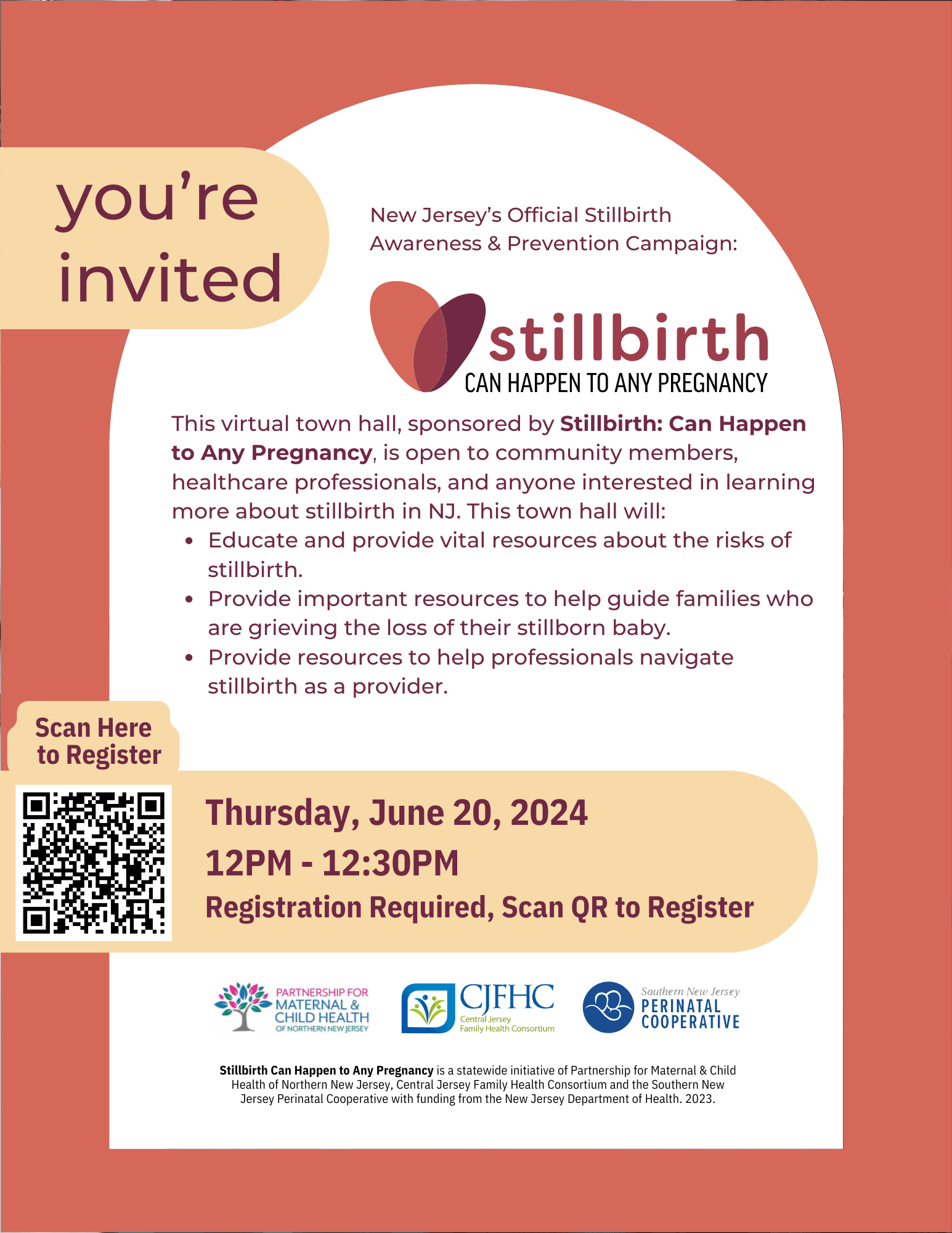 Join Us for a Virtual Town Hall on Stillbirth Awareness and Support