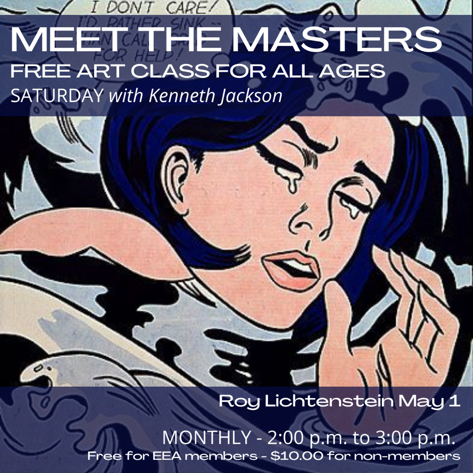 Meet the Masters FREE Art Class - Roy Lichtenstein