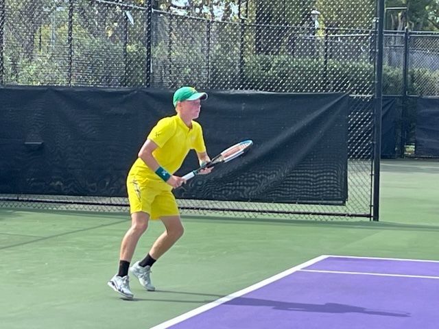 Local teen Max Exsted makes quick work of first-round opponent at Junior Orange Bowl