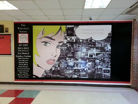 Wheatley School Wall Mural