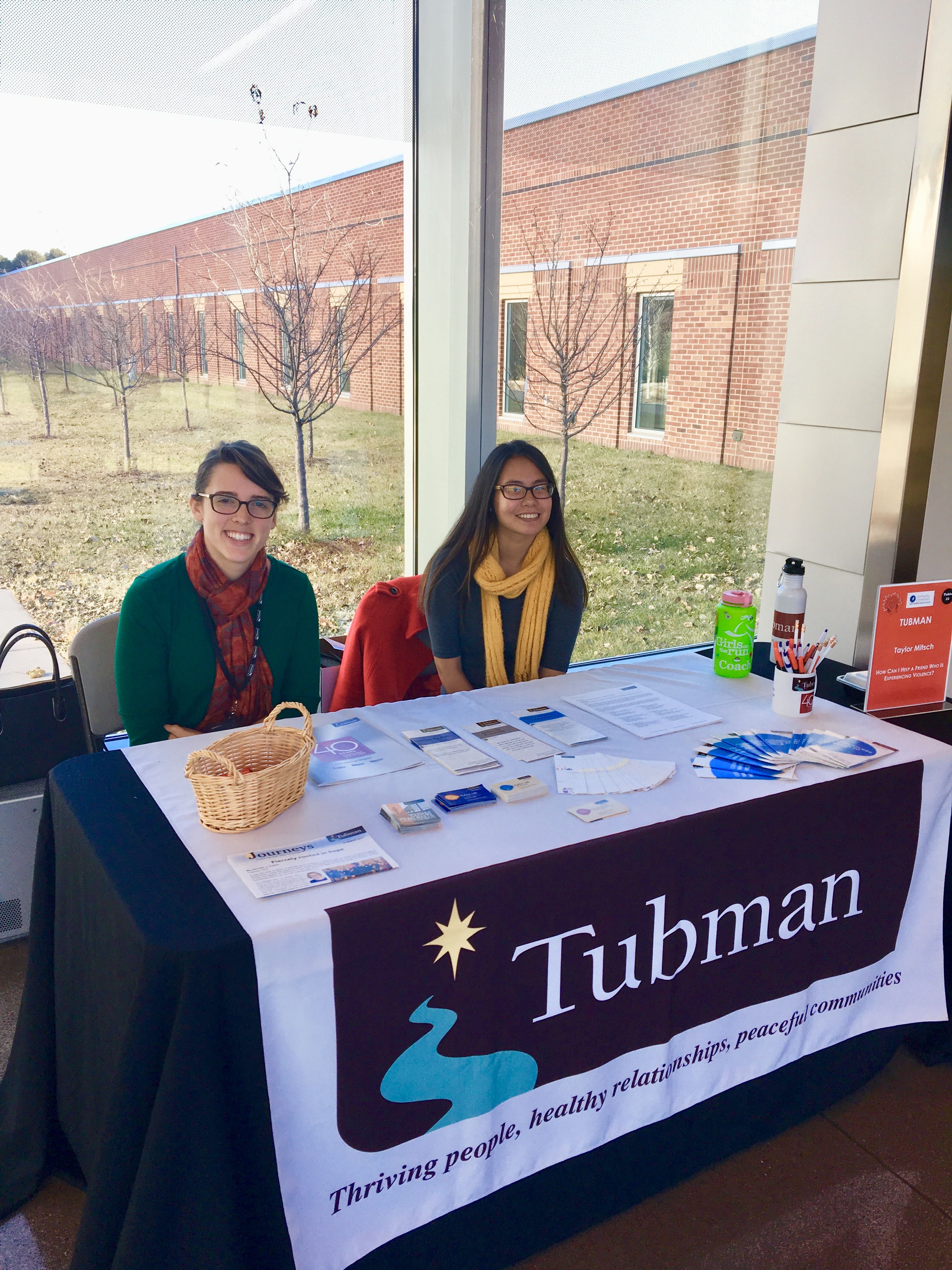 Tabling at North Hennepin Community College